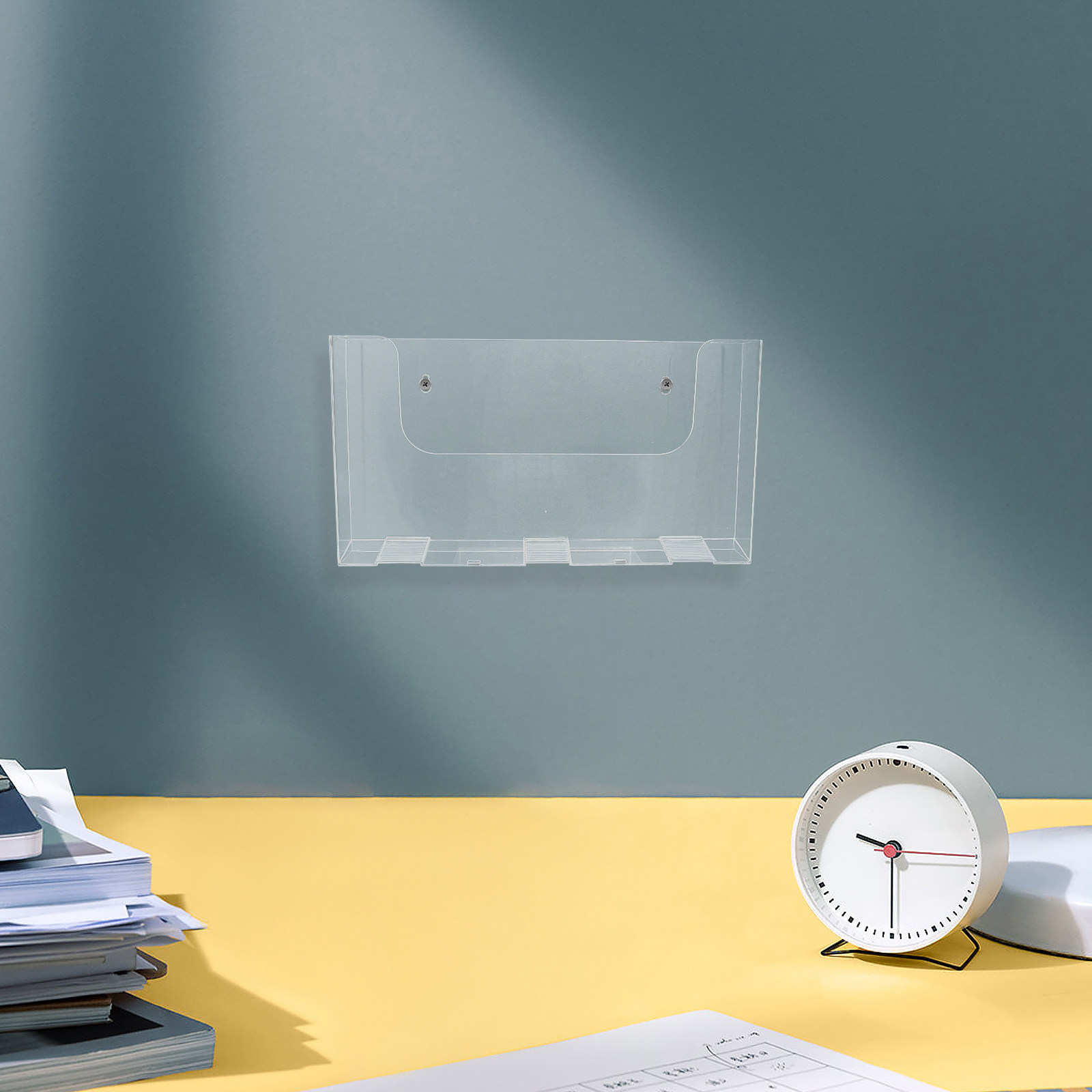 ที่เก็บเอกสารติดผนังอะคริลิก แ - Magazine Holder Rack บทวิจารณ์และราคา