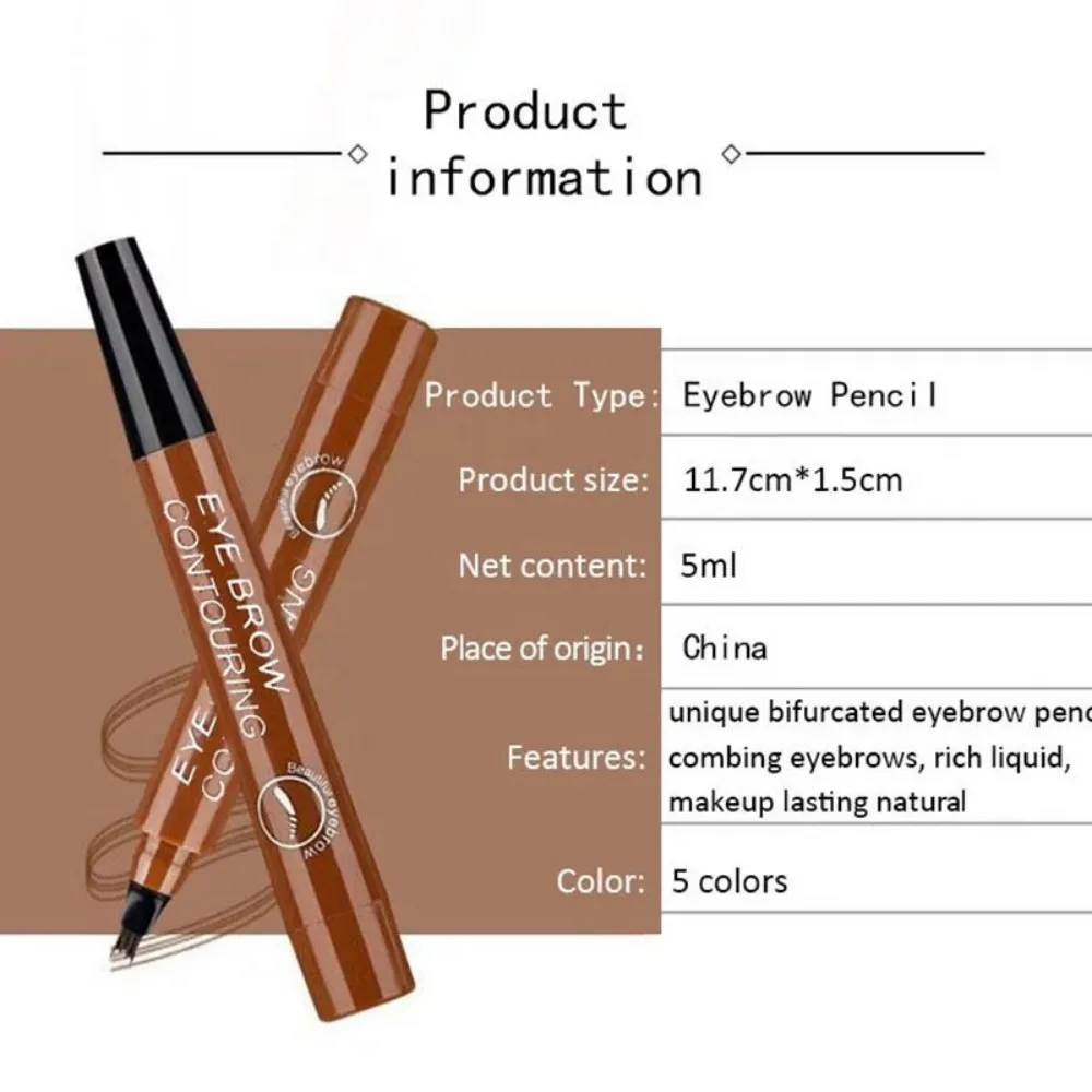 ดินสอเขียนคิ้วกันน้ำ 1 ชิ้น หั - Correction Pen Fine บทวิจารณ์และราคา