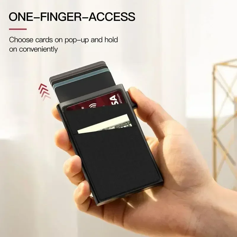 RFID ธุรกิจผู้ถือบัตรเครดิตกระ - Index Card Holder บทวิจารณ์และราคา