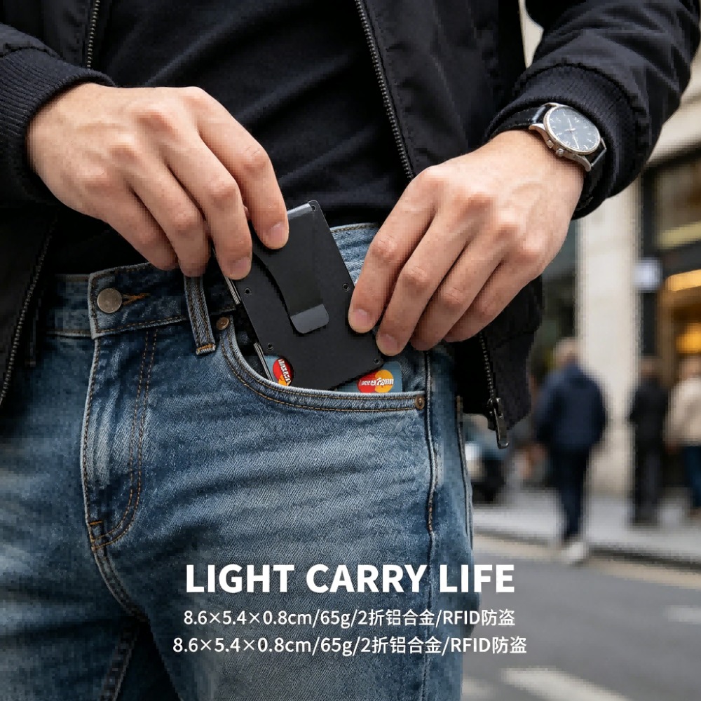 ที่ใส่บัตรป้องกัน RFID อลูมิเน - Index Card Holder บทวิจารณ์และราคา