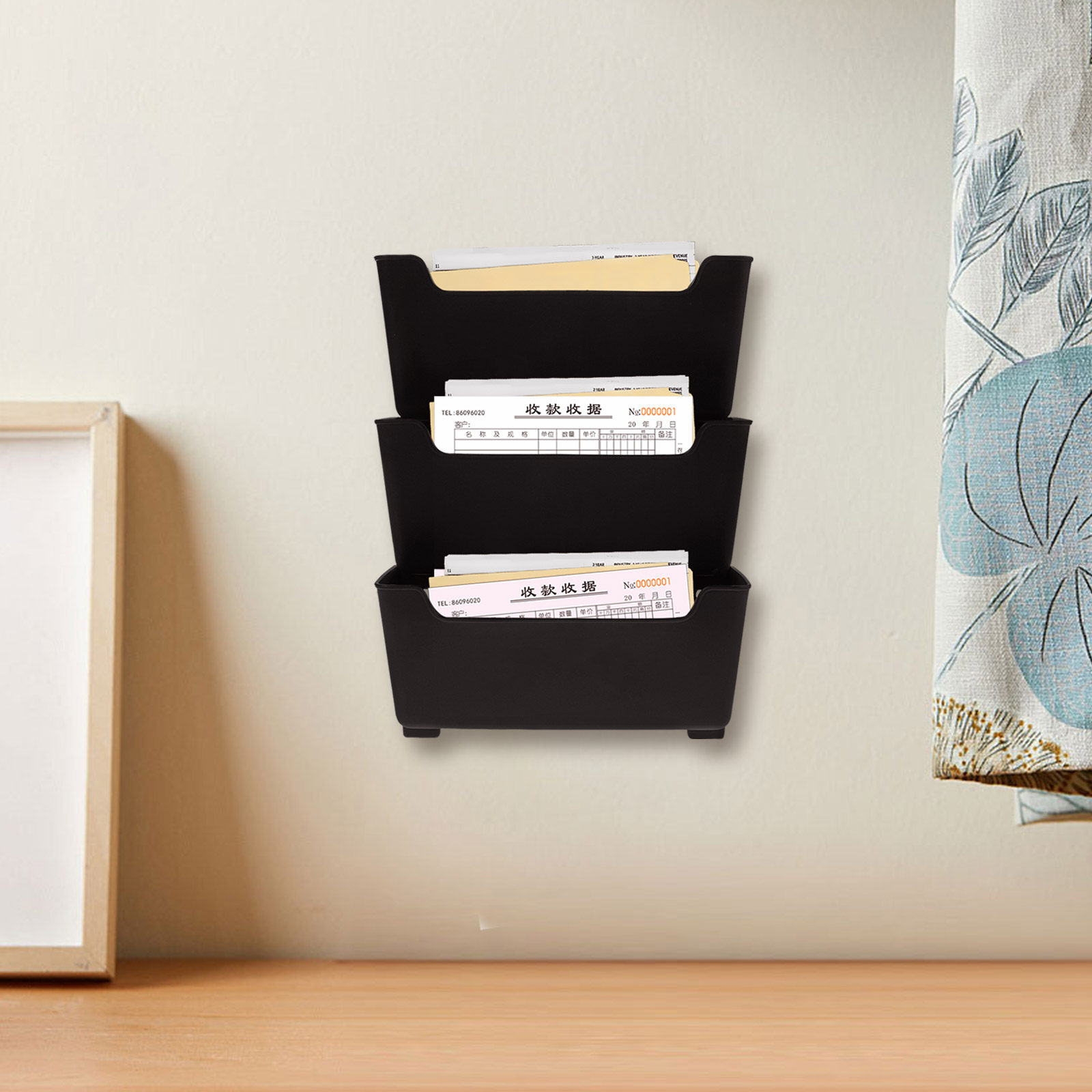 ชุดชั้นวางจัดระเบียบเอกสารติดผ - Magazine Holder Rack บทวิจารณ์และราคา